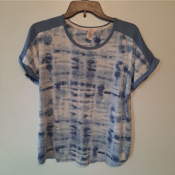 Lucky Brand Knit Tie Dye Top M - Picture 1 of 3